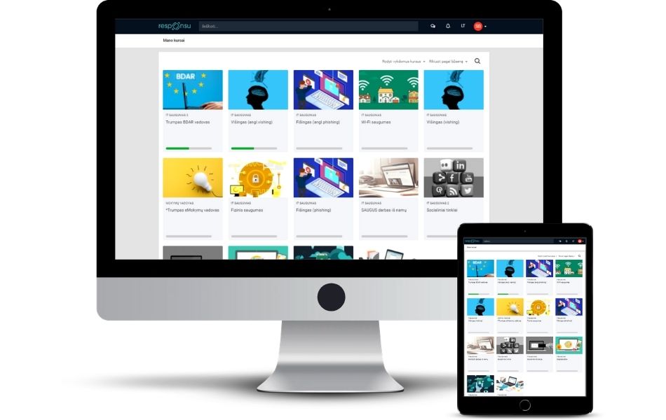 Kibernetinio Saugumo Mokymai Darbuotojams Responsu